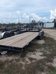 New 2024 AMO 82 x20' Car Hauler Trailer 1 BRAKE