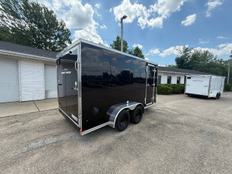 New 2025 US CARGO 7 X 14 Cargo / Enclosed Trailer with 6ft 6in Screwless Exterior with Ramp