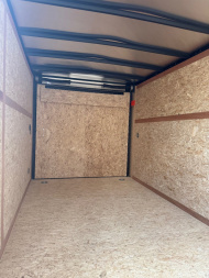 New 2025 US CARGO 7 X 14 Cargo / Enclosed Trailer with 6ft 6in Screwless Exterior with Ramp