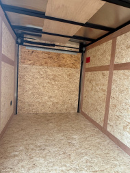 New 2025 6 x 12 Stealth Enclosed Trailer with Ramp
