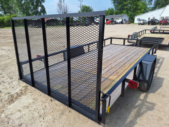 New 2025 AMO 76x14 Lowside Landscape Trailer