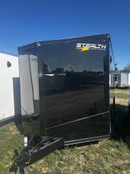 New 2025 Stealth Trailers 8.5X22 BLACKOUT 10K 7' INT Cargo / Enclosed Trailer