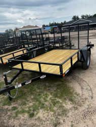 New 2025 AMO 6X10 Landscape Trailer