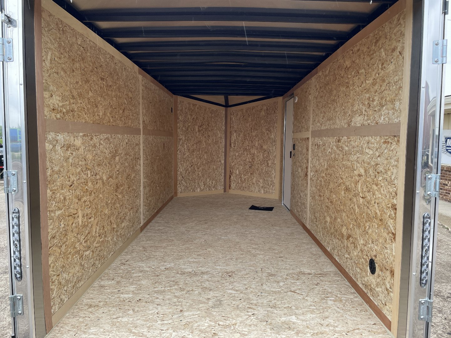 New 2025 US CARGO Scout 7x16 +6" V-Nose Barn Door w/Options Cargo / Enclosed Trailer
