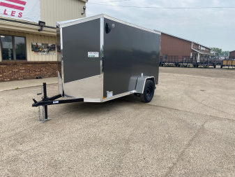 New 2026 US CARGO Scout 5x10 V-Nose Ramp Door +6" Cargo / Enclosed Trailer