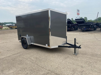 New 2026 US CARGO Scout 5x10 V-Nose Ramp Door +6" Cargo / Enclosed Trailer