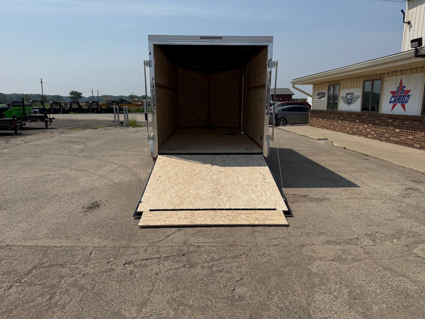 New 2026 US CARGO Scout 7x14 +6" V-Nose Barn Door w/Options Cargo / Enclosed Trailer