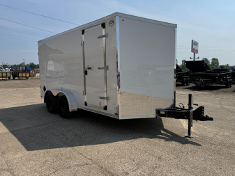 New 2026 US CARGO Scout 7x14 +6" V-Nose Barn Door w/Options Cargo / Enclosed Trailer