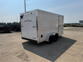 New 2026 US CARGO Scout 7x14 +6" V-Nose Barn Door w/Options Cargo / Enclosed Trailer