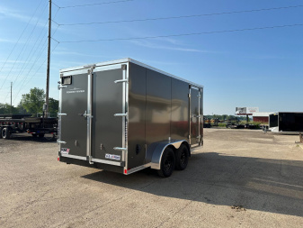 New 2025 US CARGO Scout 7x14 +6" V-Nose Barn Door w/Options Cargo / Enclosed Trailer