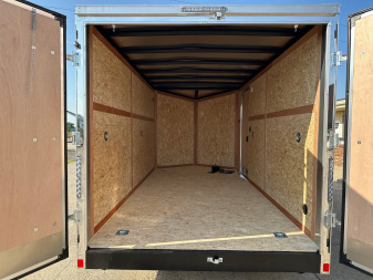 New 2025 US CARGO Scout 7x14 +6" V-Nose Barn Door w/Options Cargo / Enclosed Trailer