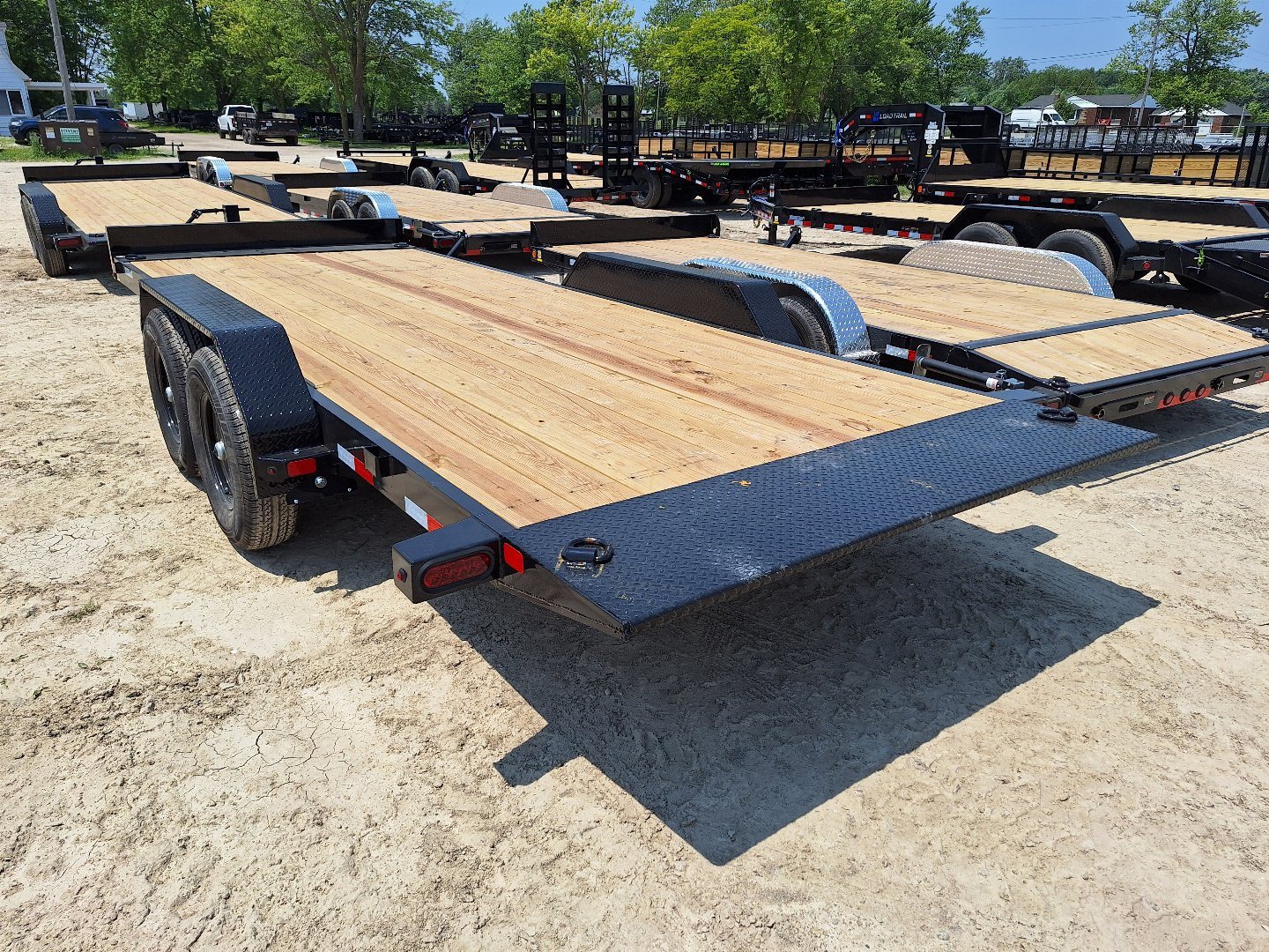 New 2025 Load Trail 83x20 Power Tilt 14K Car Hauler