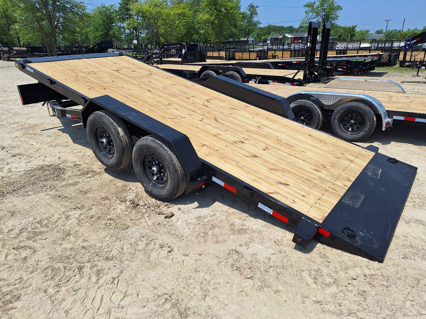 New 2025 Load Trail 83x20 Power Tilt 14K Car Hauler