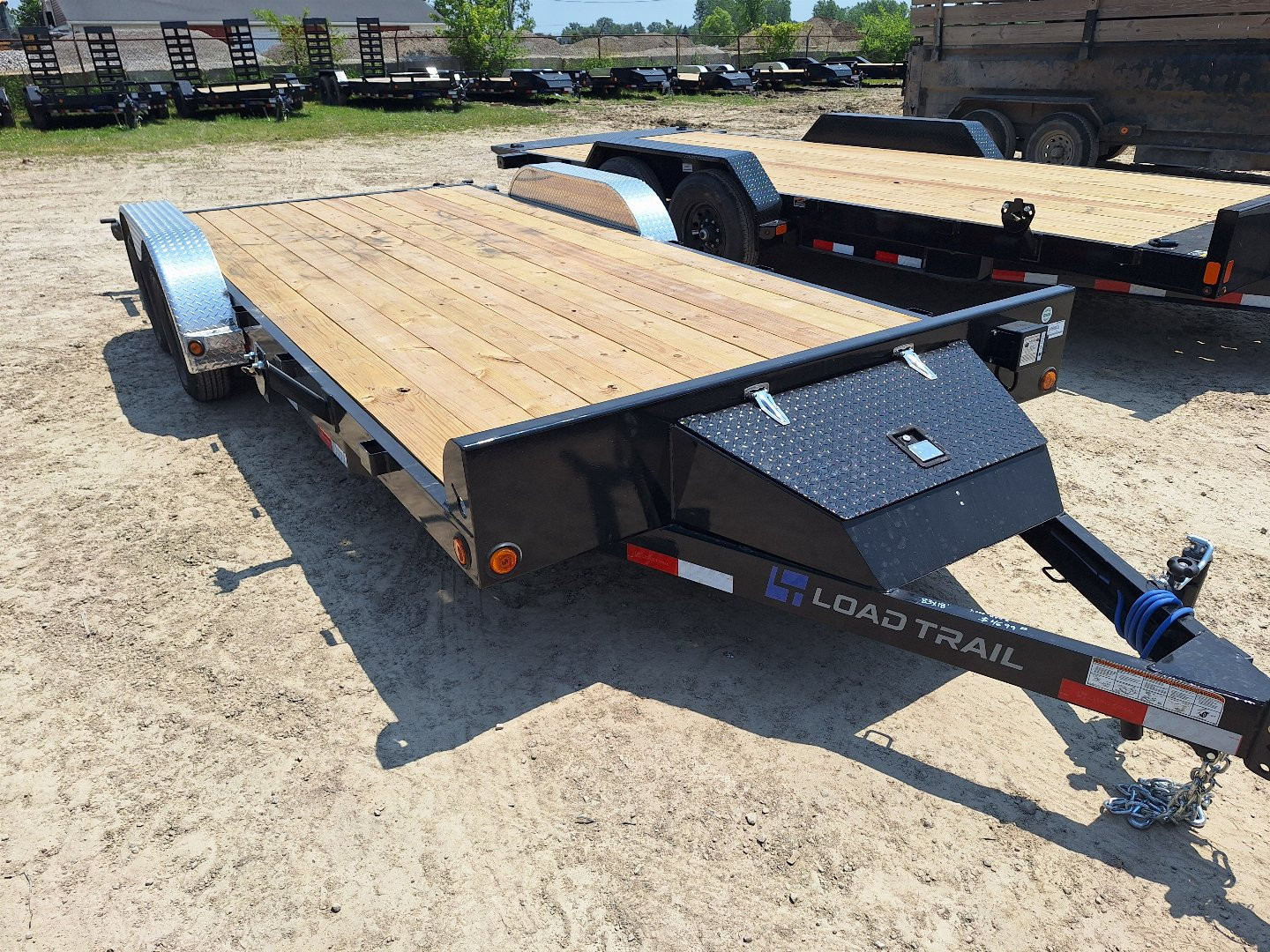 New 2025 Load Trail 83x18 Car Hauler W/ Sport Box