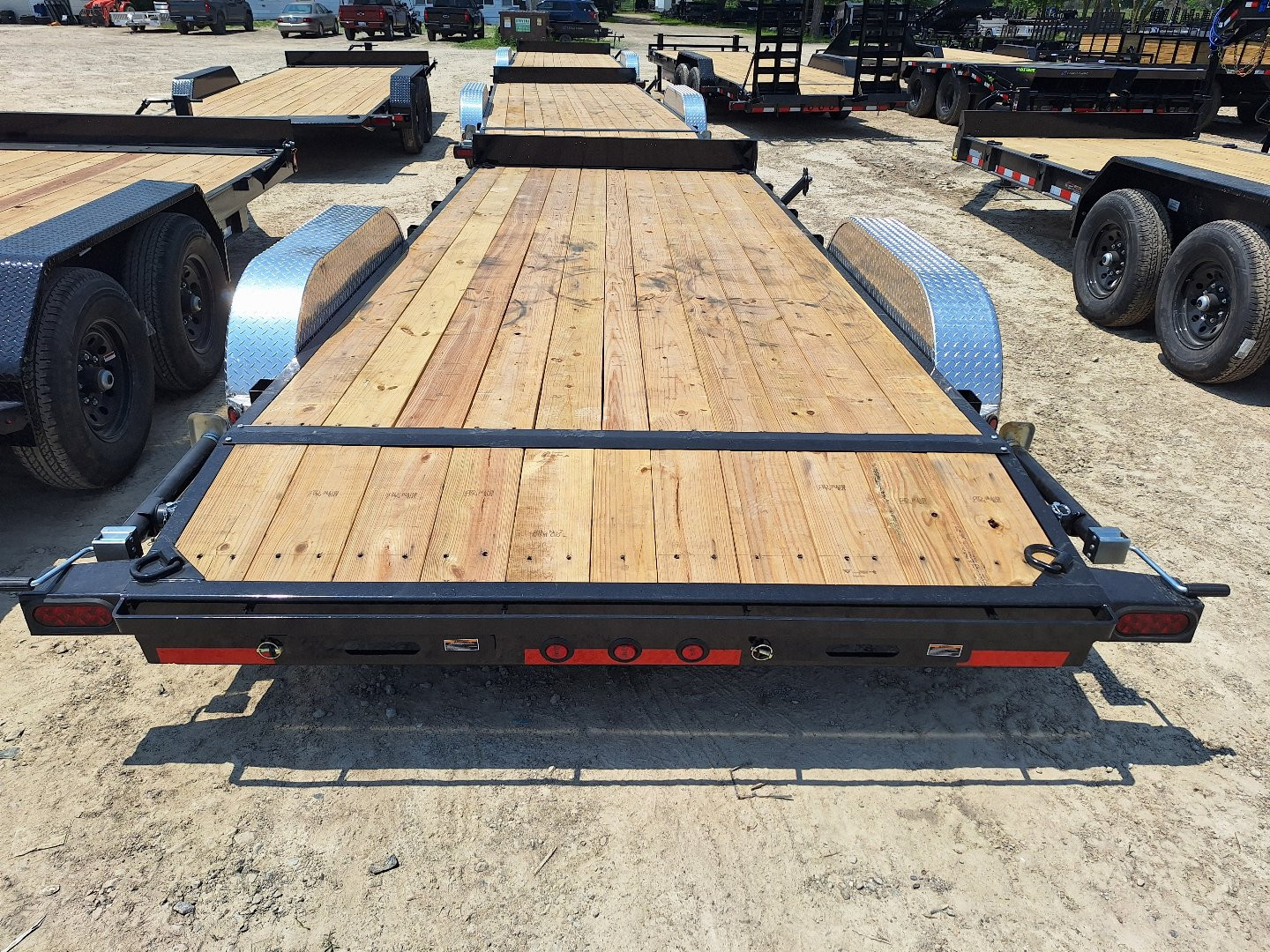 New 2025 Load Trail 83x18 Car Hauler W/ Sport Box