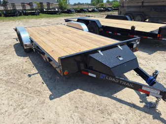 New 2025 Load Trail 83x18 Car Hauler W/ Sport Box