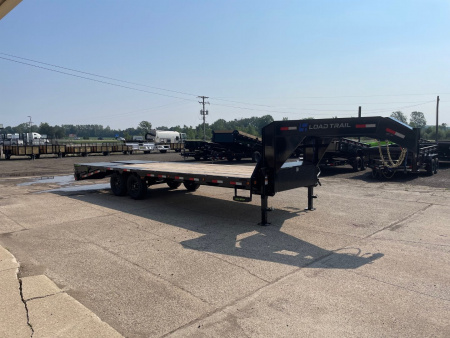 New 2025 LOAD TRAIL 102X25 Standard Gooseneck 14k Trailer w/Max Ramps - OLD STOCK