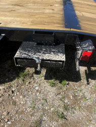 New 2024 AMO 18' 1- BRAKE CAR HAULER TRAILER