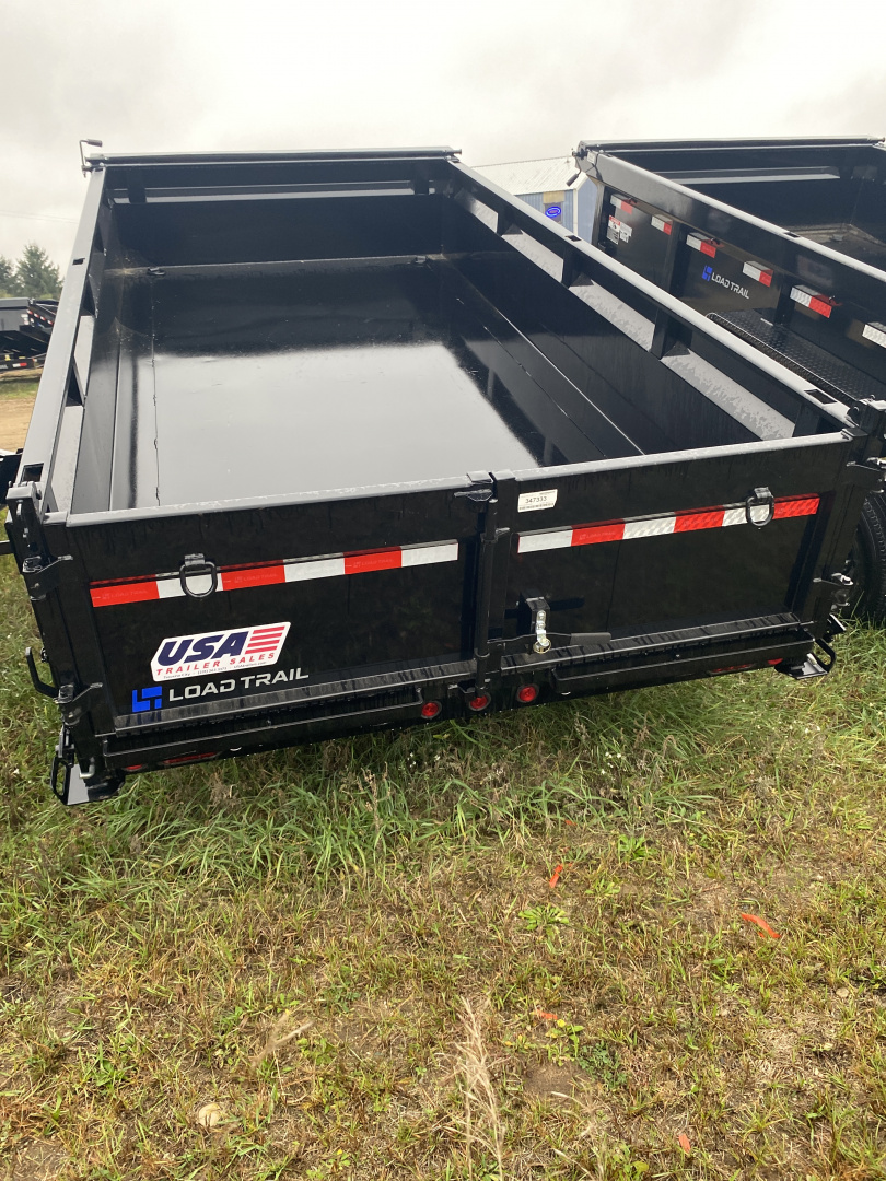 New LOAD TRAIL 83"X14' 2FT WALLS DUMP TRAILER