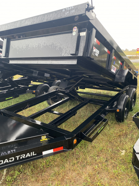 New LOAD TRAIL 83"X14' 2FT WALLS DUMP TRAILER