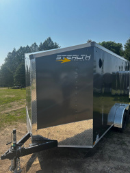 New 2025 Stealth Trailers 7x14 7k Cargo / Enclosed Trailer 7FT