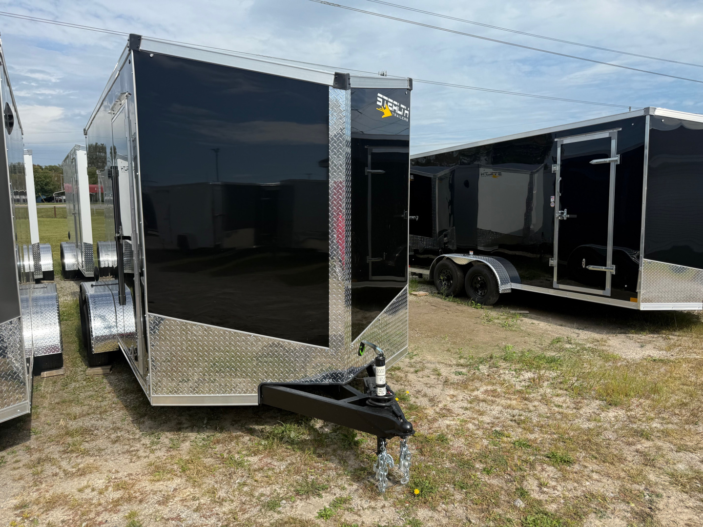 New Stealth 7 X 14 Cargo / Enclosed Trailer with Ramp with