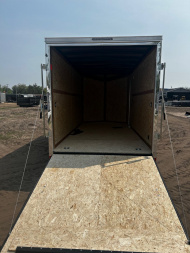 New 2025 US Cargo 7X16 CHARCOAL W/RAMP 7FT INTERIOR Cargo / Enclosed Trailer