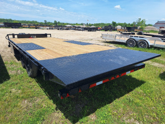 New 2025 Load Trail 102x22 Deck Over Power Tilt W/ Winch Don't Wait !!!!!!