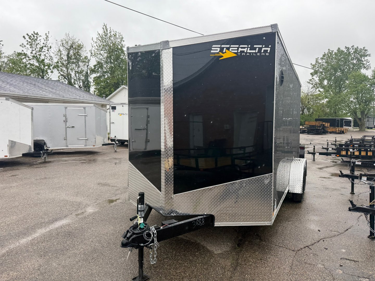 New 2025 Stealth 7 X 16 Cargo / Enclosed Trailer with Ramp