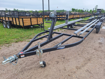 New 2025 Hoosier 20-24 Float On Bunk Style Pontoon Trailer