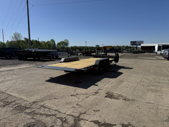 New 2024 LOAD TRAIL 83"X20' 10K TA-1 Max Tilt Trailer w/Spare Tire