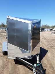 New 2025 Stealth Trailers STEALTH 5X8 RAMP CHARCOAL Cargo / Enclosed Trailer