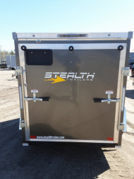 New 2025 Stealth Trailers STEALTH 5X8 RAMP CHARCOAL Cargo / Enclosed Trailer
