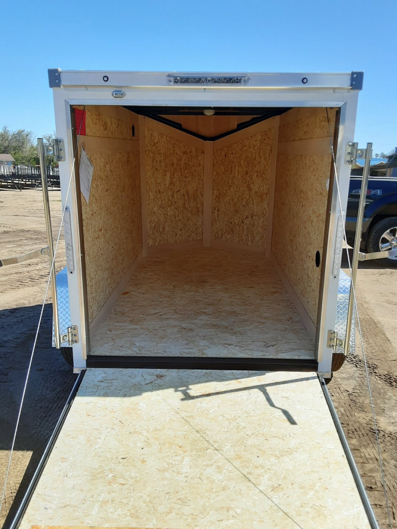 New 2025 Stealth Trailers STEALTH 5X8W/RAMPWHITE Cargo / Enclosed Trailer