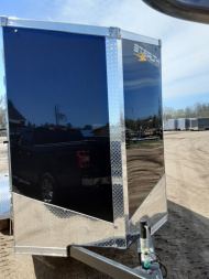 New 2025 Stealth Trailers STEALTH 6X12 W/RAMP BLACK Cargo / Enclosed Trailer