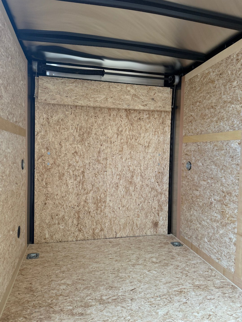New 2025 US Cargo 6 x 12 Enclosed Trailer Ramp Door with 6FT 6IN INTERIOR - Screwless Exterior w/Upgraded Options