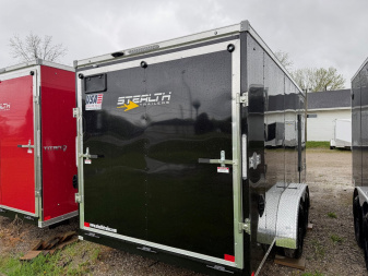 New 2025 Stealth 7 X 16 Cargo / Enclosed Trailer with Ramp and 6ft 6in interior Height