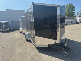 New 2025 7 X 12 US CARGO Enclosed Trailer 7ft interior w/ Ramp and Electric Brakes and UPGRADED OPTIONS