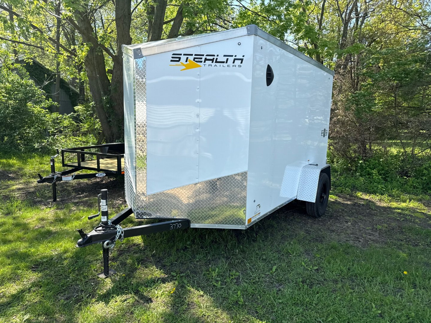 New 2025 6 x 10 Stealth Enclosed Trailer with Ramp