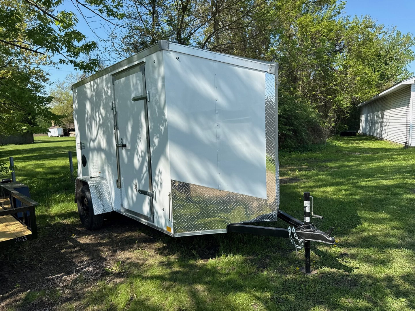 New 2025 6 x 10 Stealth Enclosed Trailer with Ramp