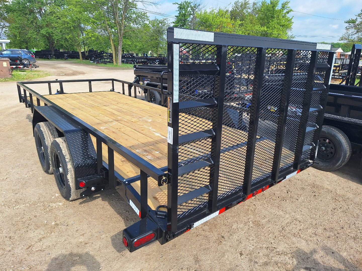 New 2025 Load Trail 83x18 10K Landscape Trailer
