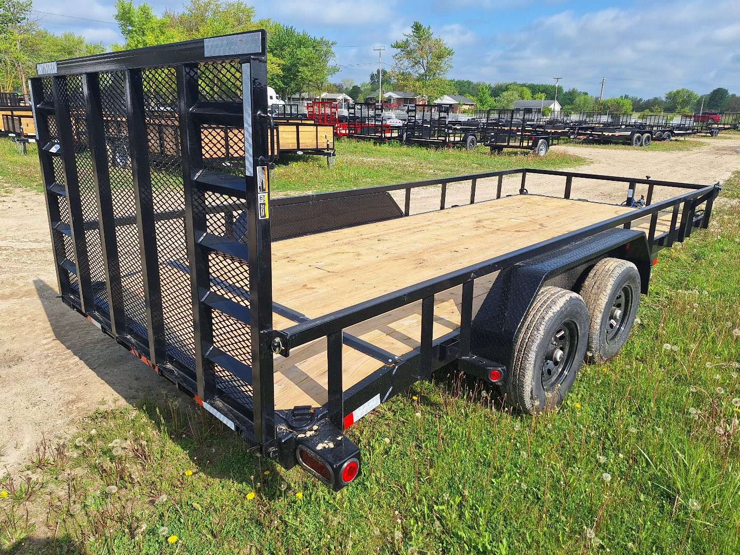 New 2025 Load Trail 83x18 10K Landscape Trailer