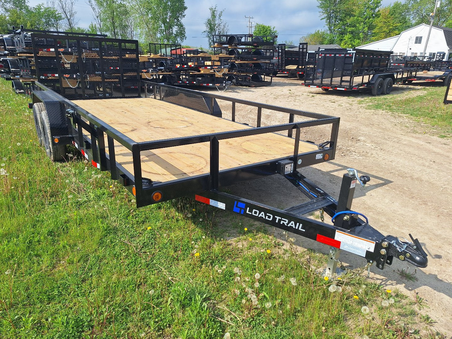 New 2025 Load Trail 83x18 10K Landscape Trailer