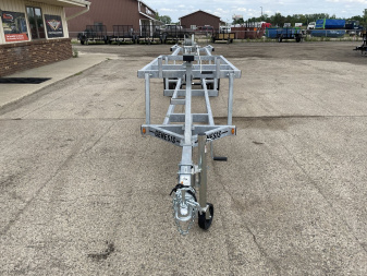 New 2025 Genesis Trailers 20ft Tandem Axle Crank Up Boat Trailer