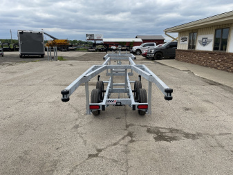 New 2025 Genesis Trailers 20ft Tandem Axle Crank Up Boat Trailer