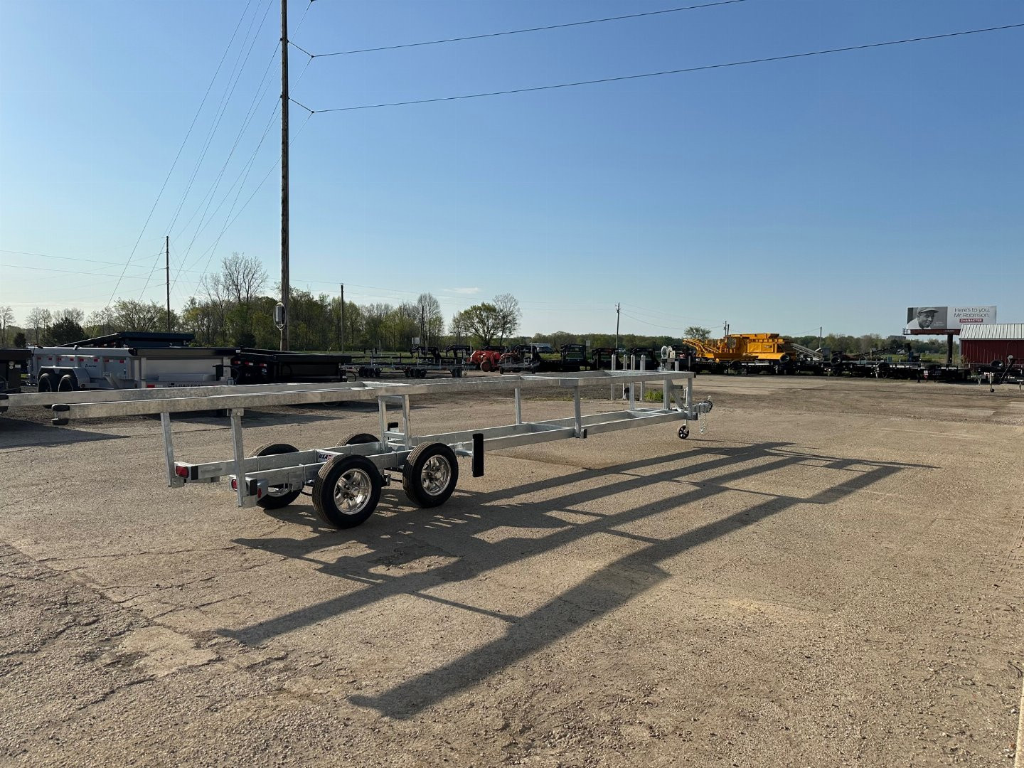 New 2025 Genesis Trailers 24ft Tandem Axle Crank-up Trailer