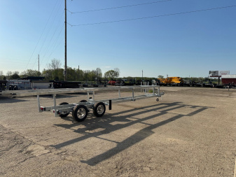 New 2025 Genesis Trailers 24ft Tandem Axle Crank-up Trailer