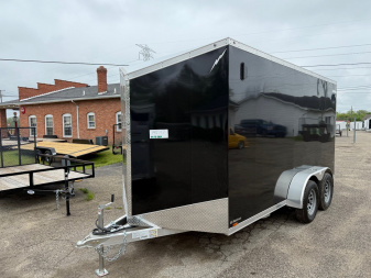 New 2025 LIGHTNING TRAILERS 7 X 14 ALL ALUMINUM Enclosed Trailer 6ft 6in interior - Screwless