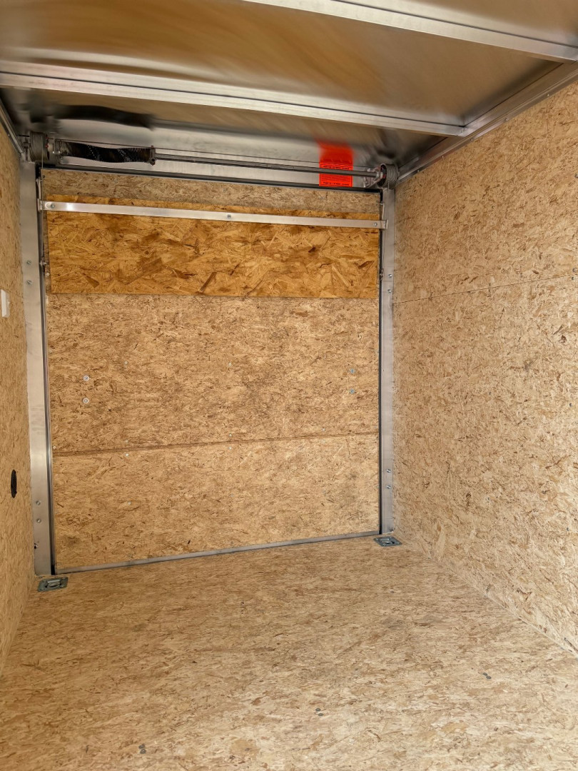New 2025 6 X 12 Lightning ALL ALUMINUM Enclosed Trailer with 6ft Interior with ramp