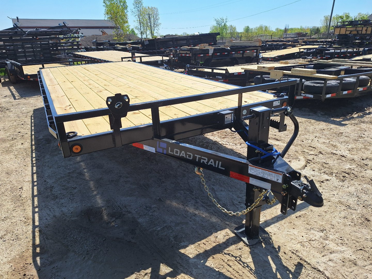 New 2025 Load Trail 102x20 Flat Deck Deckover Trailer